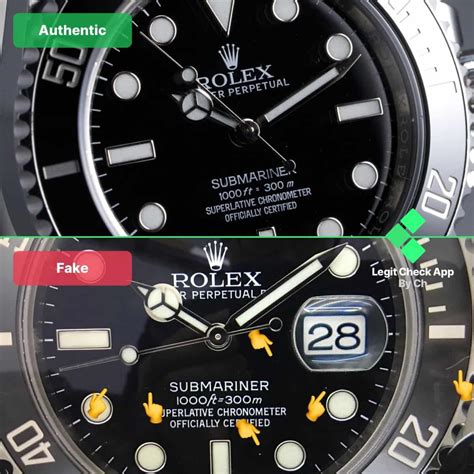 difference between fake and real rolex submariner|Rolex Submariner 116610ln super clone.